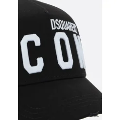 Huer, Kasketter & Hatte<Dsquared2 Be Icon Baseball Cap Sort