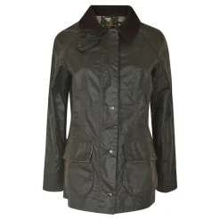 Regntøj<Barbour Beadnell Wax Jacket Grøn