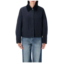Jakker^A.P.C. Becca Cropped Jakke Blå