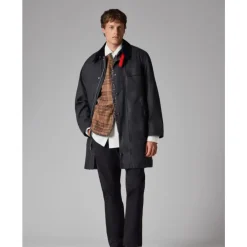 Frakker<Barbour Beeston Wax Jacket Blå