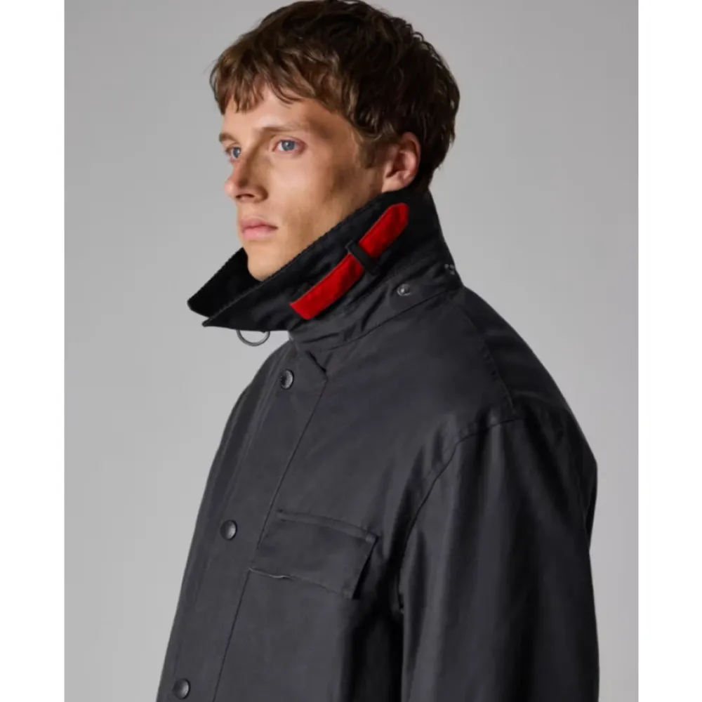 Frakker<Barbour Beeston Wax Jacket Blå