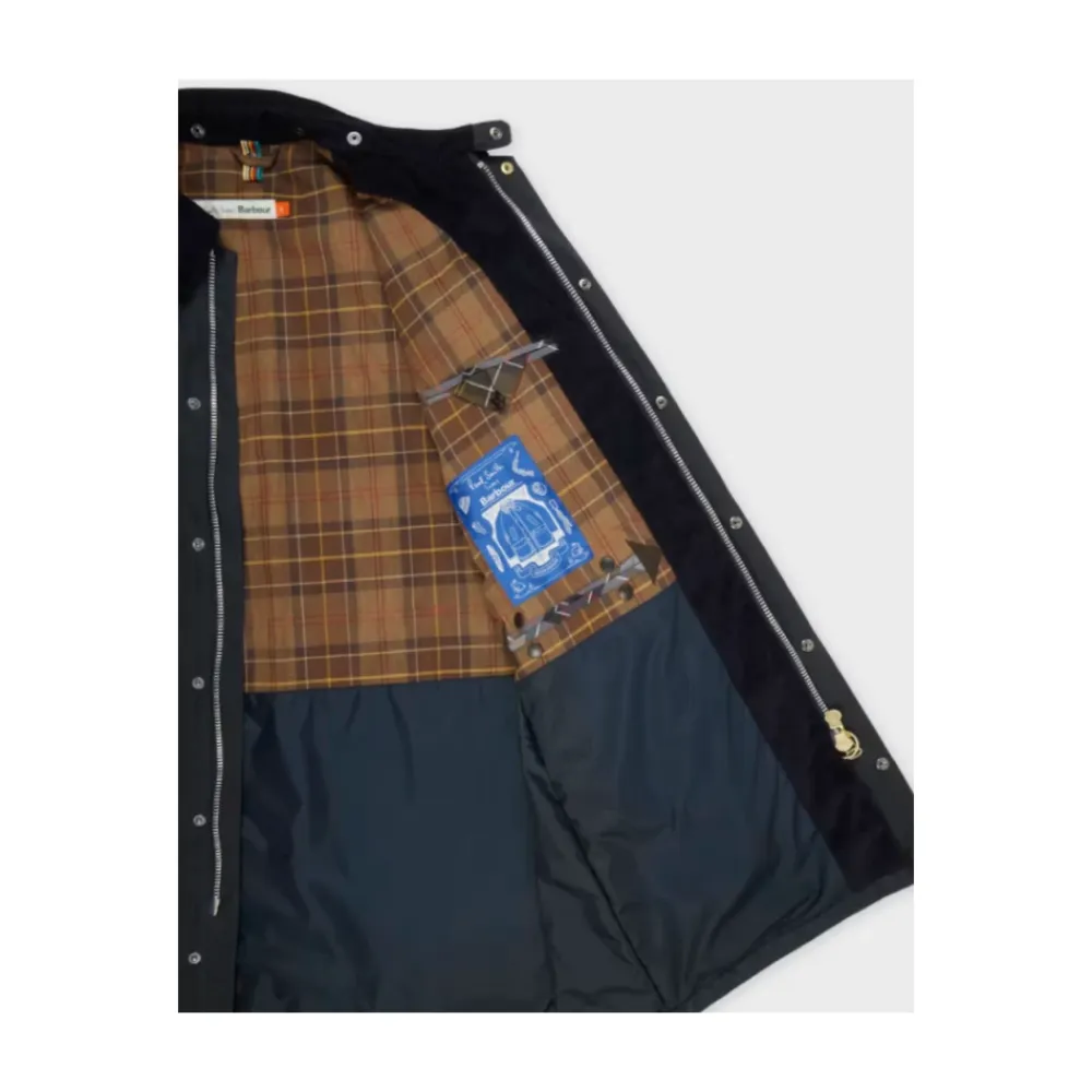 Frakker<Barbour Beeston Wax Jacket Blå