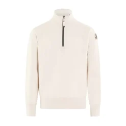 Strik^Parajumpers Half Zip Stilfuld Jakke Beige