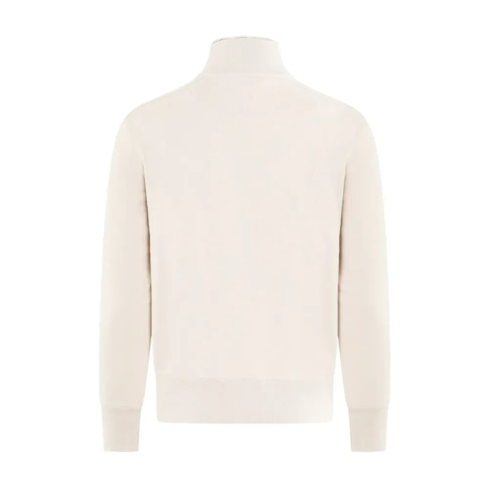 Strik^Parajumpers Half Zip Stilfuld Jakke Beige