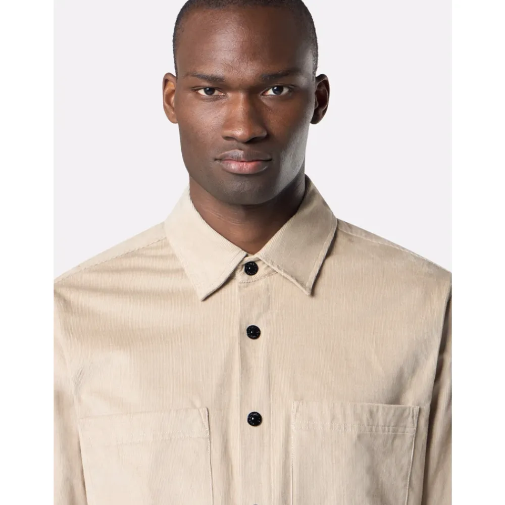 Jakker<Stone Island Jakke med Påsyede Lommer Beige
