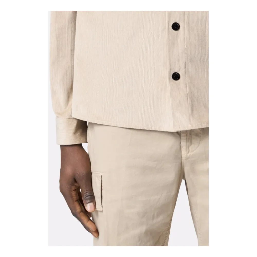 Jakker<Stone Island Jakke med Påsyede Lommer Beige