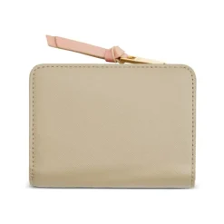 Punge & Kortholder^Marc Jacobs Læderpung med Kortlommer Beige
