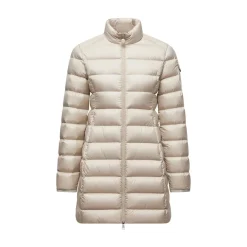 Jakker^Moncler Mellemlang Dunjakke Beige