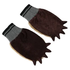 Handsker^Dolce & Gabbana Strikkede Pels Håndledshandsker Beige