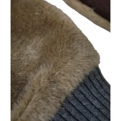 Handsker^Dolce & Gabbana Strikkede Pels Håndledshandsker Beige