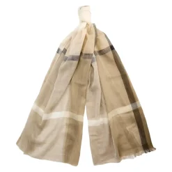 Tørklæder<Barbour Tartan Tørklæde Maisy Stil Beige