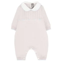 Bodystocking & Sæt<Little Bear uld heldragt med Peter Pan-krave Beige