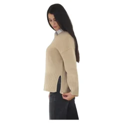 Striktrøjer & Sweatere<Barbour Vintertrøje til kvinder Beige