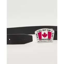 Bælter & Seler<Dsquared2 Belt Bambino Sort