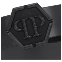 Bælter<Philipp Plein Belt Hexagon Sort