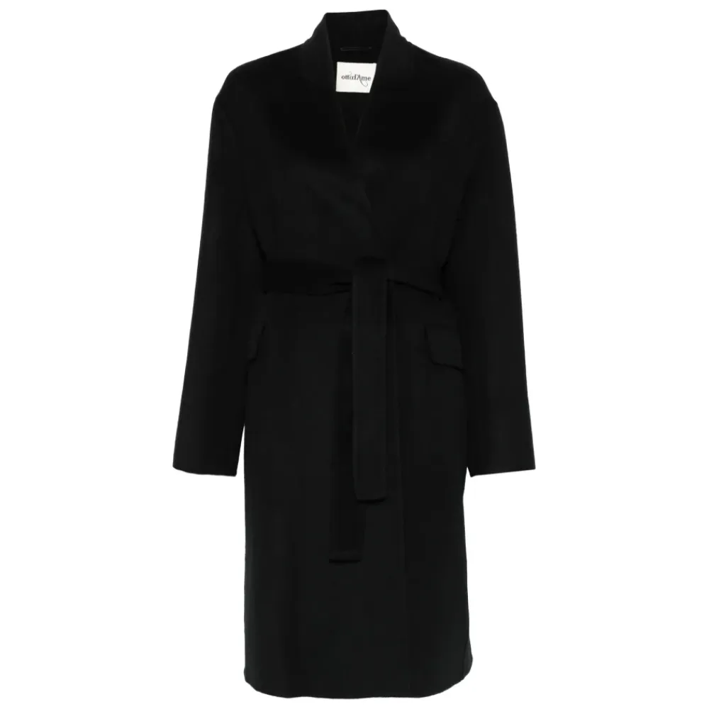 Frakker^Ottod'Ame Belted Coat Sort