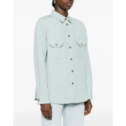 Bluser & Skjorter^Blazé Milano Berber Shirt Blå