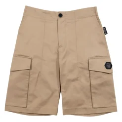 Underdele^Philipp Plein Bermuda Shorts Beige