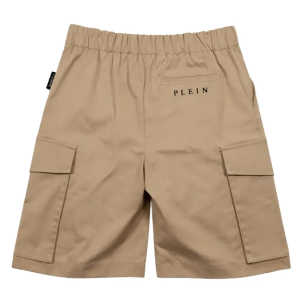 Underdele^Philipp Plein Bermuda Shorts Beige