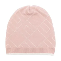 Huer & Kasketter<Elisabetta Franchi Berretto con monogramma Pink