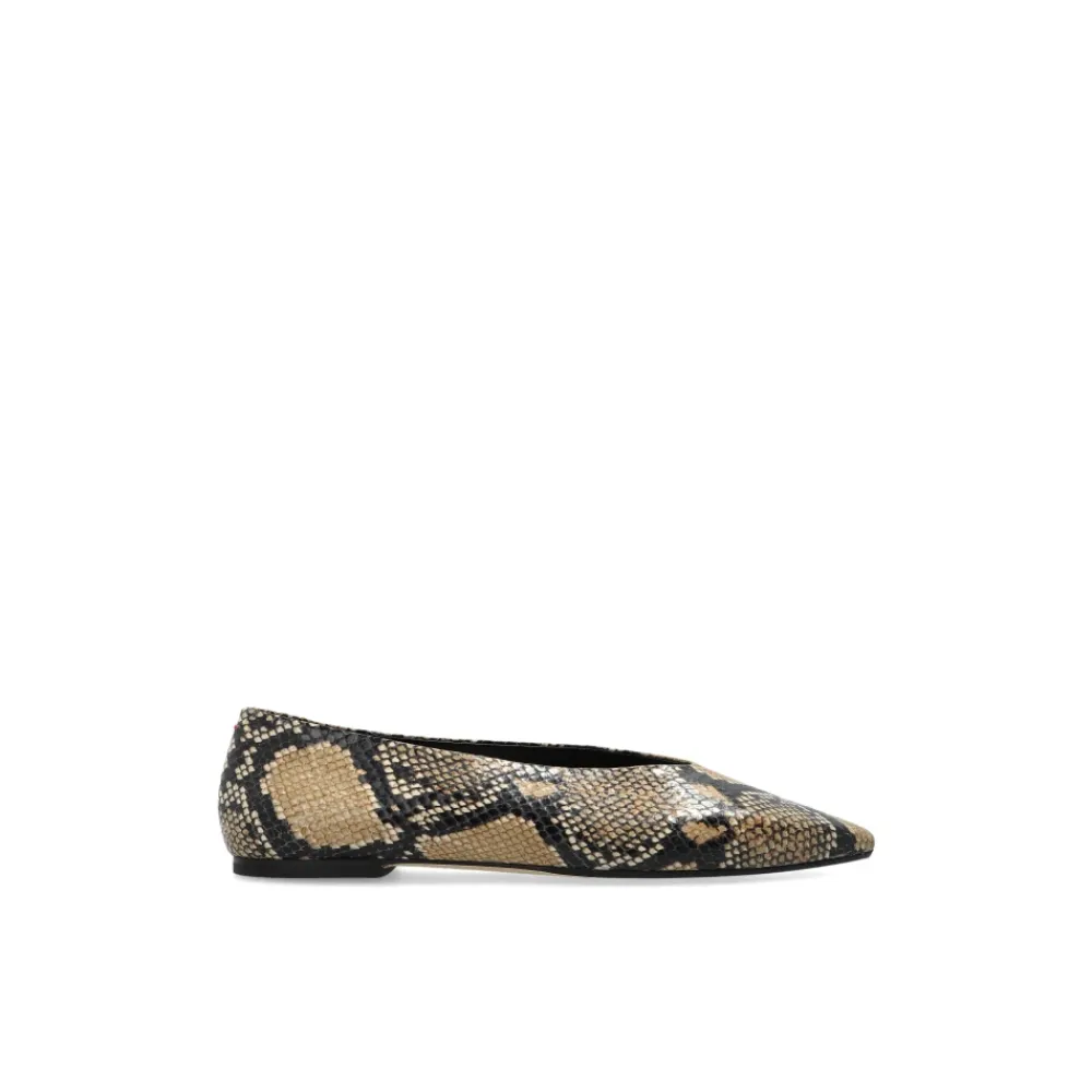 Ballerina Sko^aeyde Betty Ballerina Beige