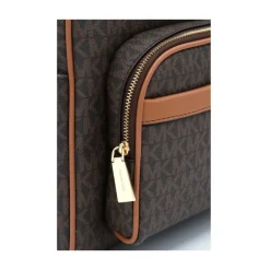 Rygsække^Michael Kors Bex Medium Signature Logo Rygsæk Brun