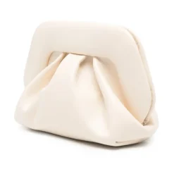 Clutch^THEMOIRè Bios Gathered Clutch Hvid