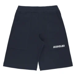 Underdele<Moncler Bomuld Bermuda Shorts til Drenge Blå