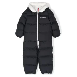 Overtøj<Moncler Børn Frakker med Logo Print Blå