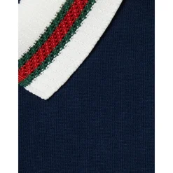 Kjoler & Nederdele<Gucci børnekjole med webdetalje Blå
