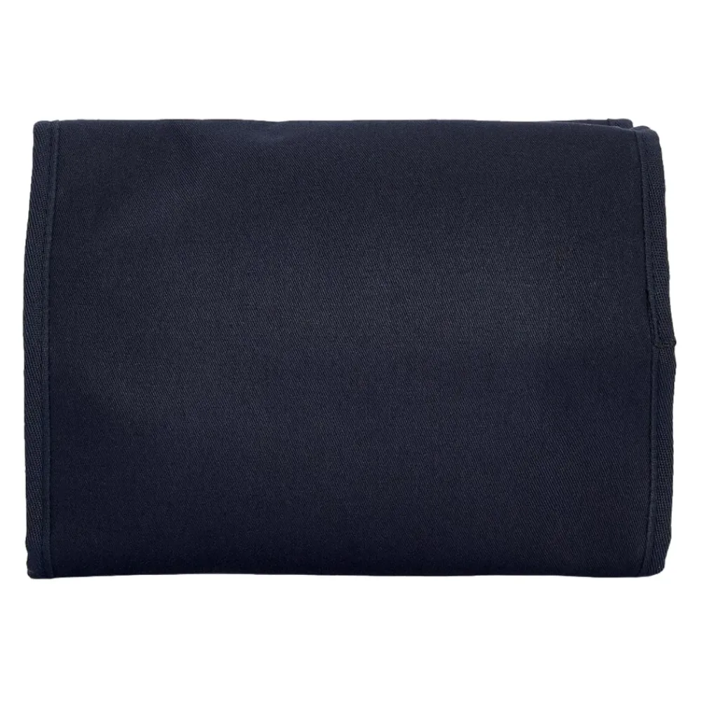 Clutch^Barbour Hængende Toilettaske med Tjekdetalje Blå