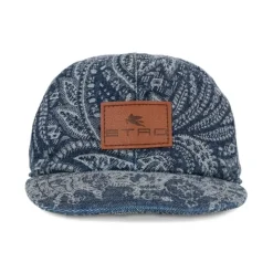 Huer & Kasketter<Etro Jacquard Paisley Baseball Cap Blå