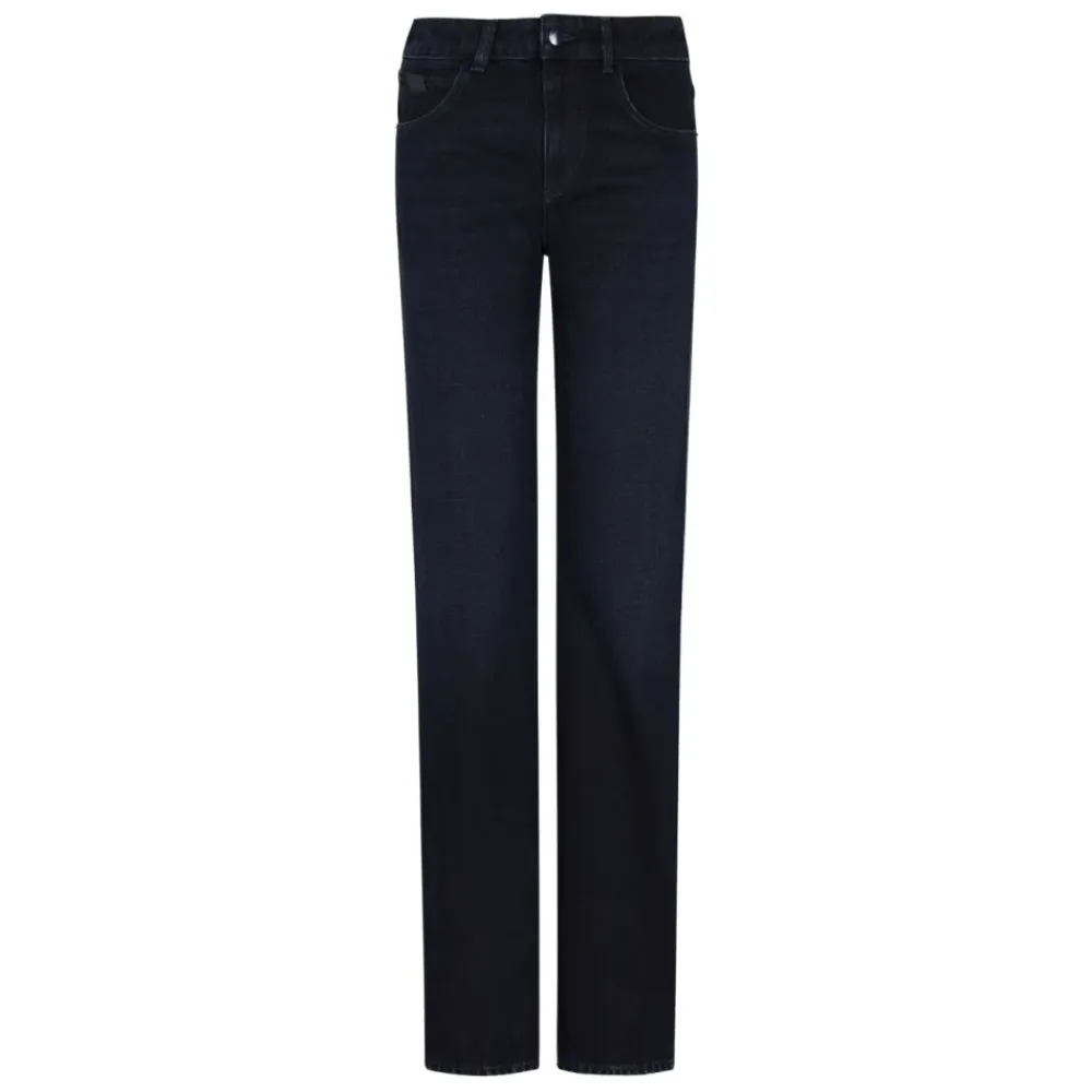 Jeans<Emporio Armani Jeans med Fem Lommer Blå