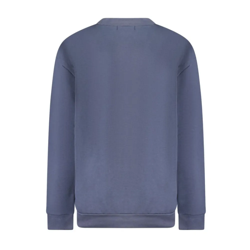 Sweatshirts<Cavalli Class Kvinder Sweater Langærmet Blå