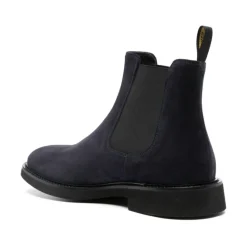 Chelsea Boots^Doucal's Ruskind Almond Tå Støvler Blå