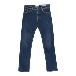 Jeans^Jacob Cohën Silke & Nylon Jeans Blå