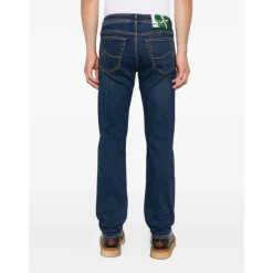 Jeans^Jacob Cohën Silke & Nylon Jeans Blå