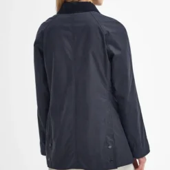 Jakker^Barbour voksjakke med corduroy krave Blå