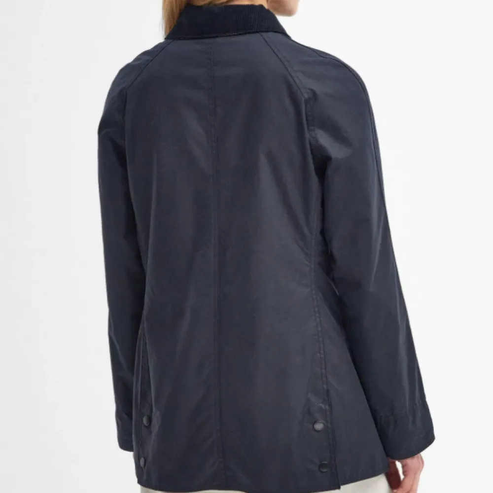 Jakker^Barbour voksjakke med corduroy krave Blå