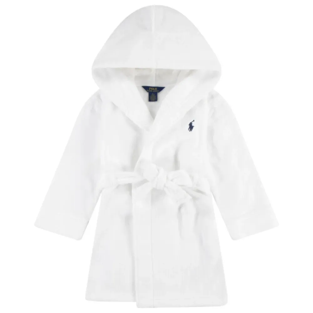 Nattøj^Ralph Lauren Blød Badekåbe Hvid