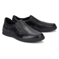 Loafers<Mephisto Blød Læder Herresko Sort