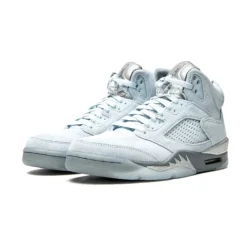 Sneakers^Jordan Blåfugl Retro Sneakers Hvid