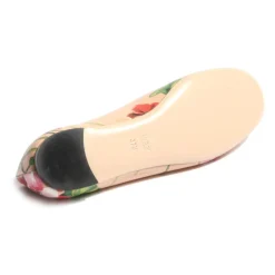 Ballerina Sko^Gucci Blomstrede Ballerina Sko Bloom Pink
