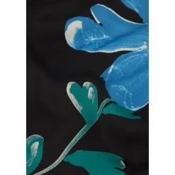 Kjoler^FABIENNE CHAPOT Blomstret Midi Kjole Sort