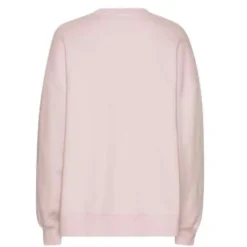 Sweatshirts<ROTATE Birger Christensen Blomstret Print Sweatshirt Oversize Fit Pink