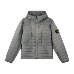 Jakker<Stone Island Blouson Doudoune 4100020 006B Grå