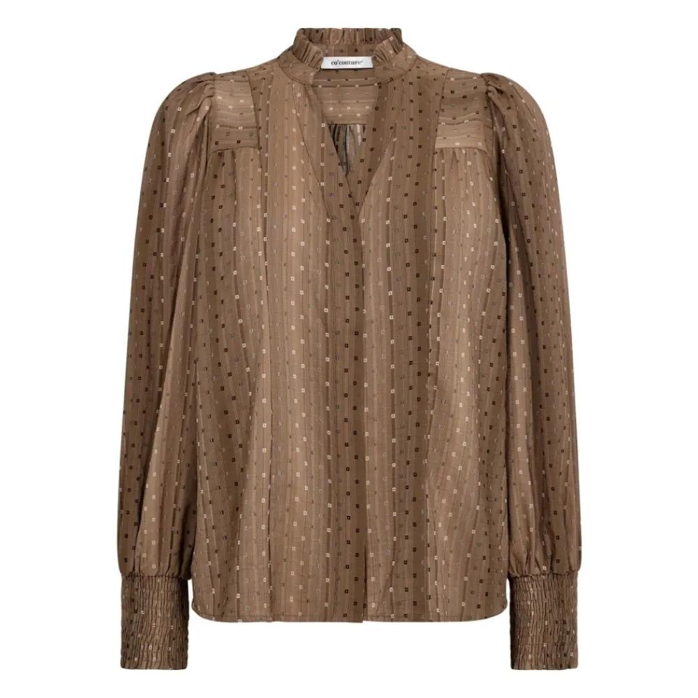 Bluser & Skjorter<Co'Couture Bluser Brun