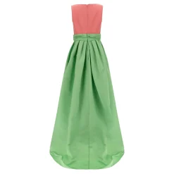 Kjoler<Carolina Herrera Boat Neck Column Gown Multifarvet