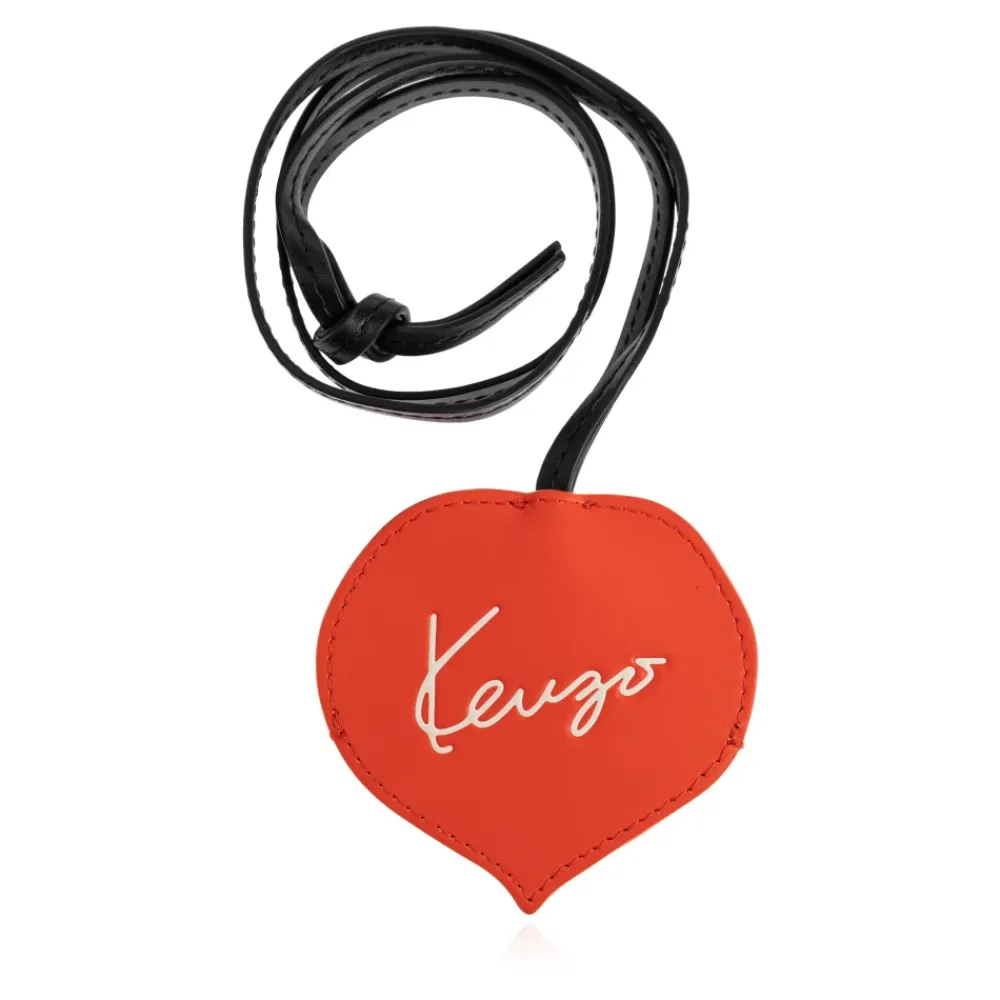 Tilbehør Til Tasker^Kenzo Boke Heart Charm Rød