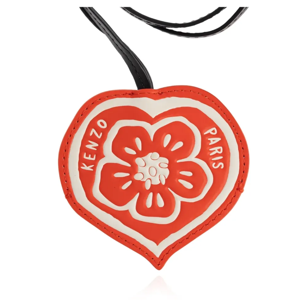 Tilbehør Til Tasker^Kenzo Boke Heart Charm Rød